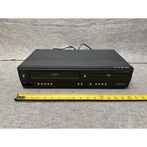 Untested VHS And DVD Combo Magnavox Vintage